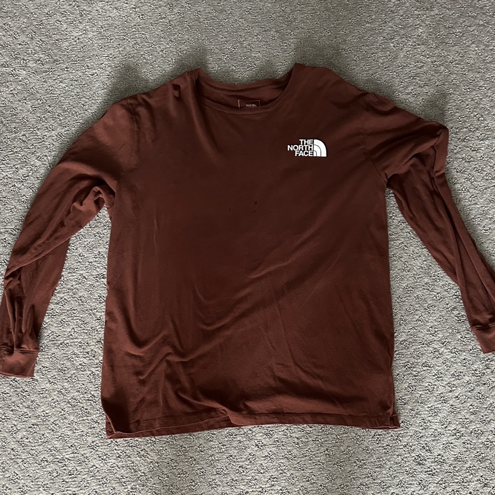 The North Face Men's Chocolate Long Sleeve Tee